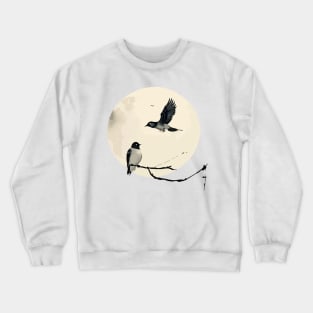 Leonard Cohen Bird On A Wire Crewneck Sweatshirt